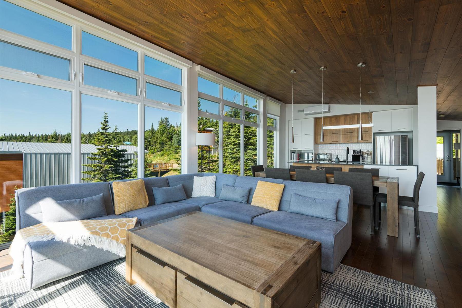 Les Chalets Du Massif De Charlevoix เปอตีต-ริวิแยร์-แซ็งต์-ฟรองซัวส์ ภายนอก รูปภาพ