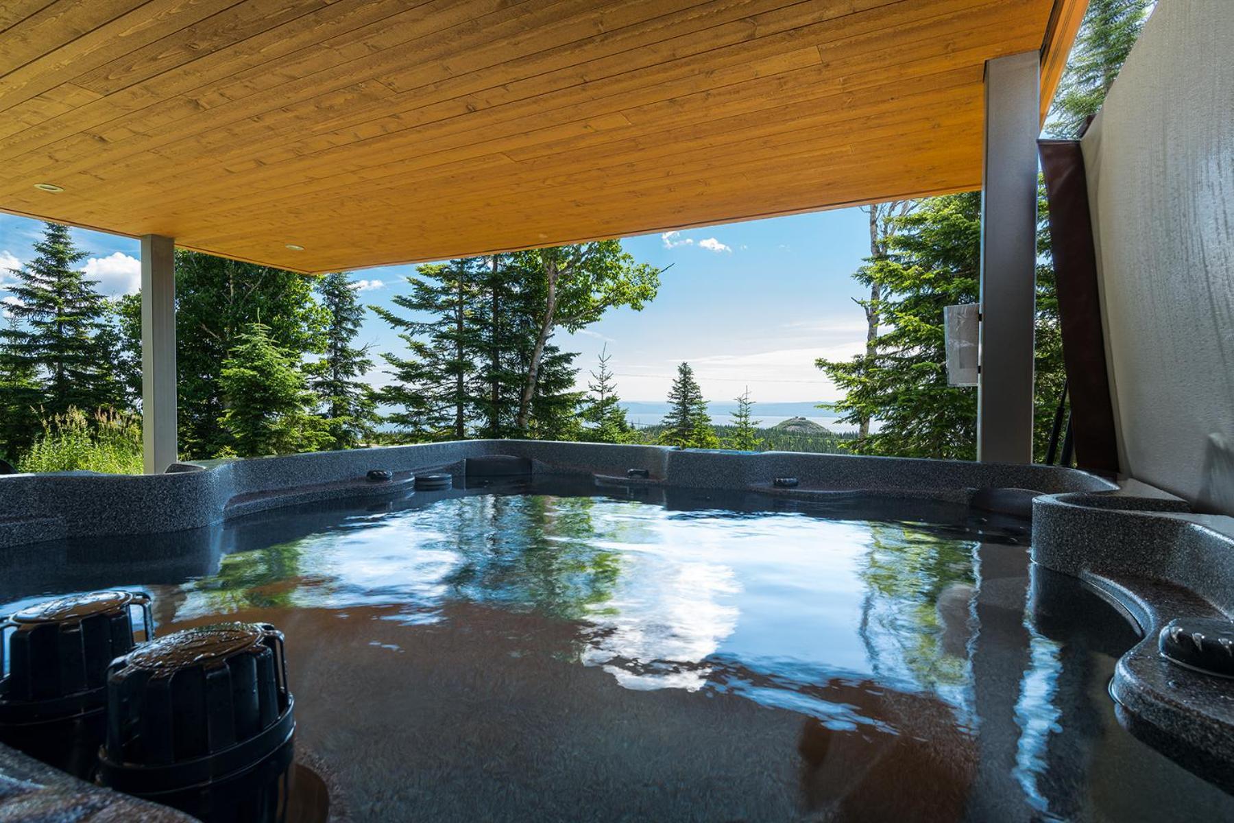 Les Chalets Du Massif De Charlevoix เปอตีต-ริวิแยร์-แซ็งต์-ฟรองซัวส์ ห้อง รูปภาพ