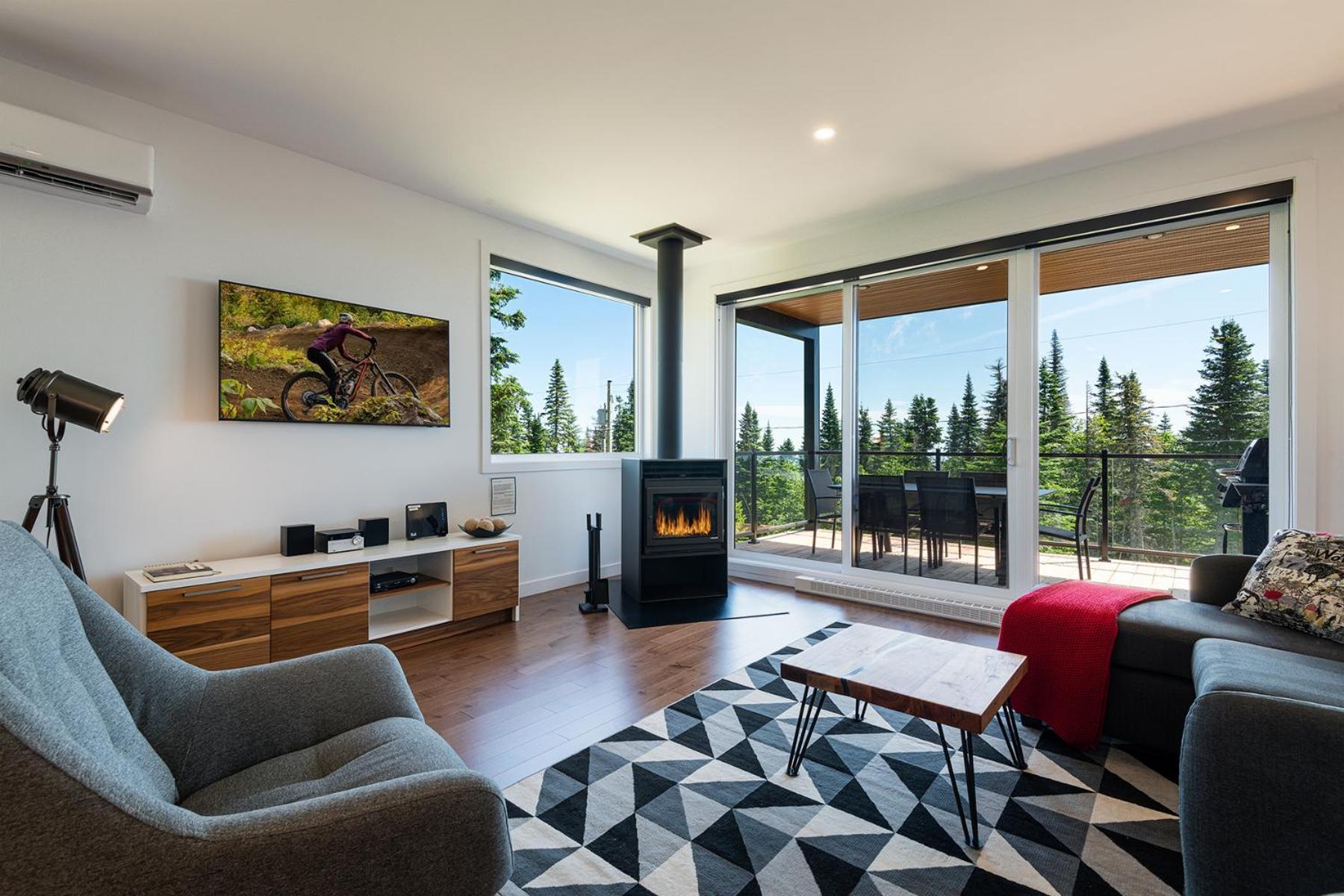 Les Chalets Du Massif De Charlevoix เปอตีต-ริวิแยร์-แซ็งต์-ฟรองซัวส์ ห้อง รูปภาพ
