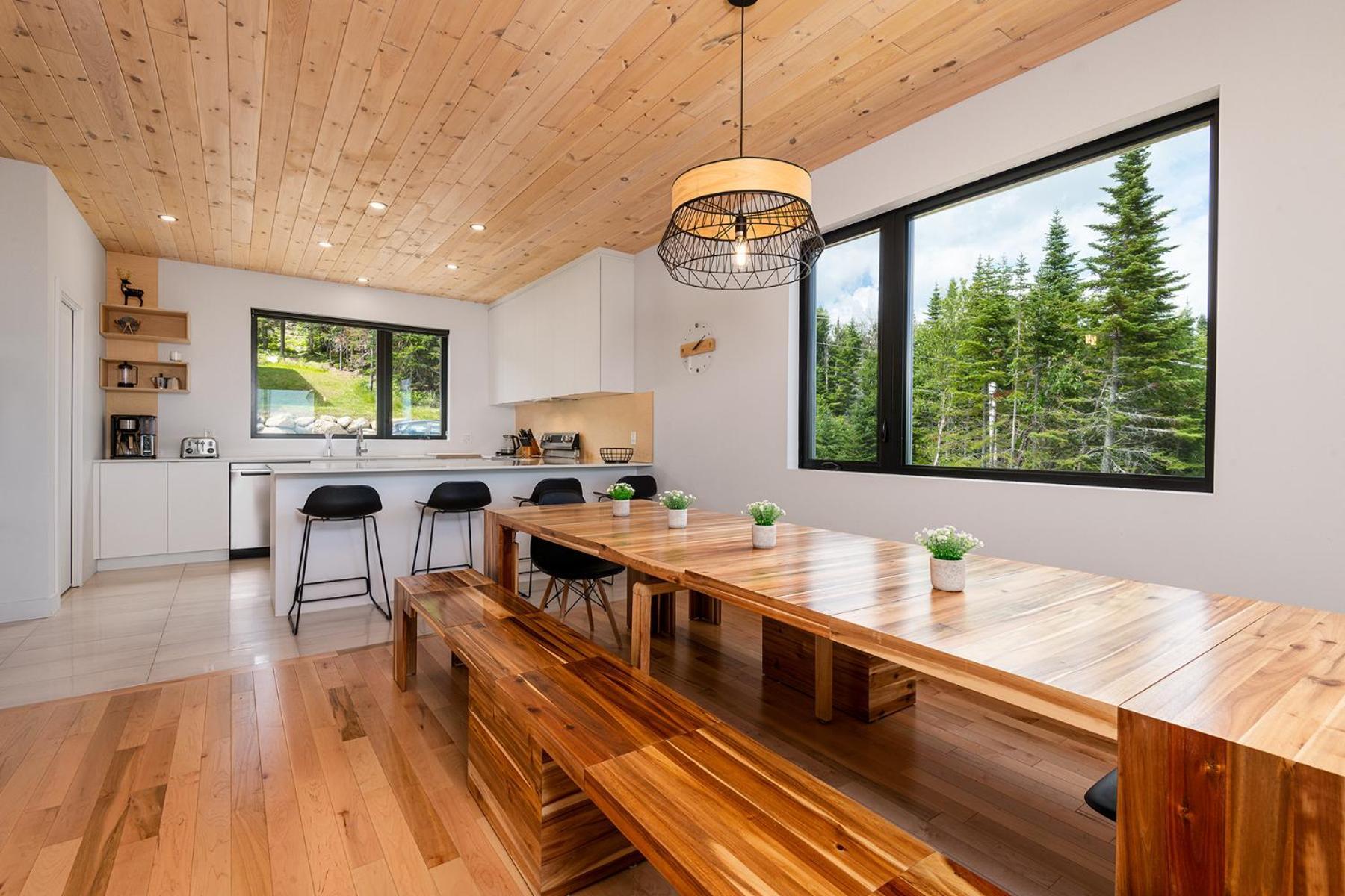 Les Chalets Du Massif De Charlevoix เปอตีต-ริวิแยร์-แซ็งต์-ฟรองซัวส์ ห้อง รูปภาพ
