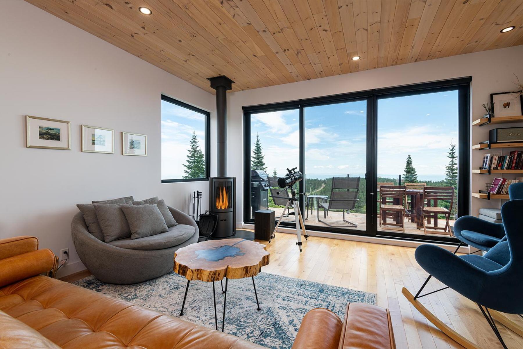 Les Chalets Du Massif De Charlevoix เปอตีต-ริวิแยร์-แซ็งต์-ฟรองซัวส์ ภายนอก รูปภาพ
