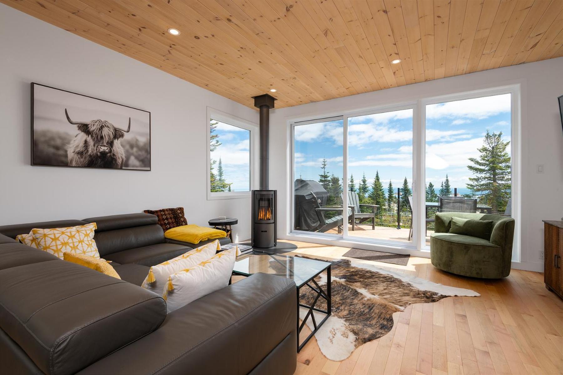 Les Chalets Du Massif De Charlevoix เปอตีต-ริวิแยร์-แซ็งต์-ฟรองซัวส์ ภายนอก รูปภาพ